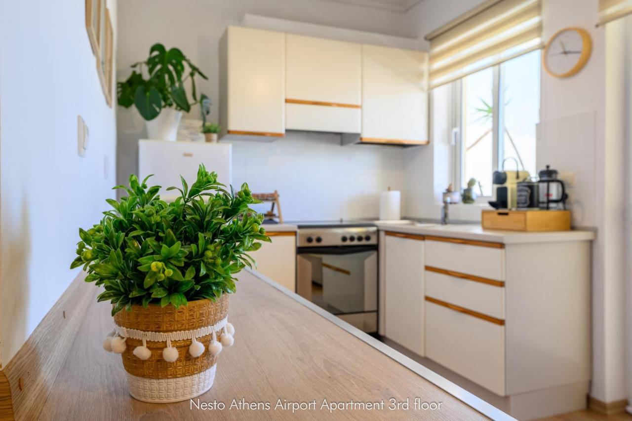 Nesto Athens Airport Appartement Spáta Buitenkant foto