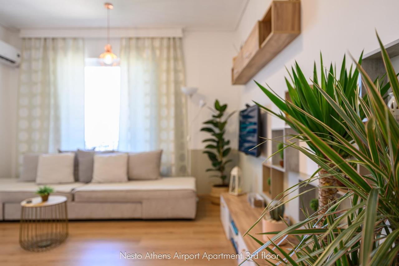 Nesto Athens Airport Appartement Spáta Buitenkant foto