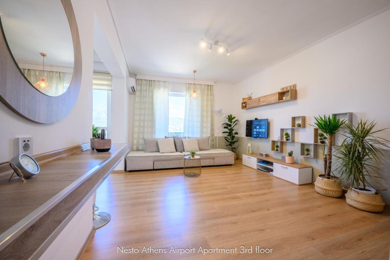 Nesto Athens Airport Appartement Spáta Buitenkant foto