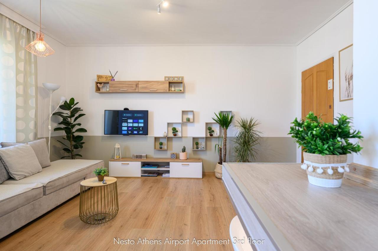 Nesto Athens Airport Appartement Spáta Buitenkant foto
