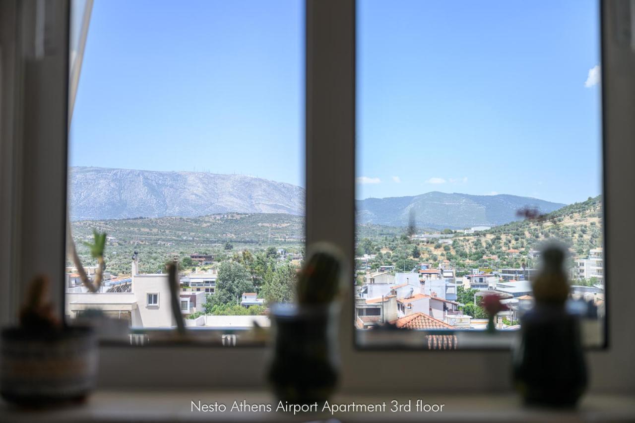 Nesto Athens Airport Appartement Spáta Buitenkant foto