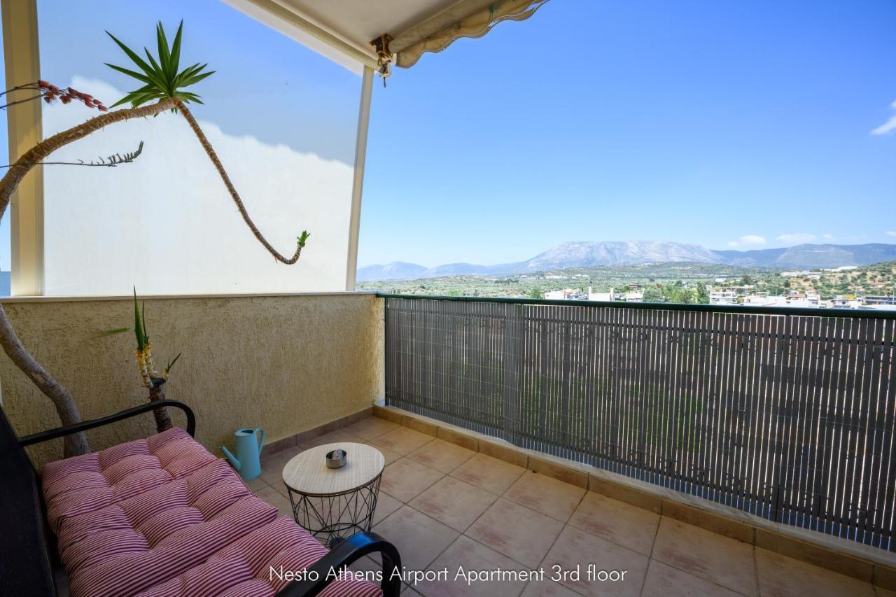 Nesto Athens Airport Appartement Spáta Buitenkant foto